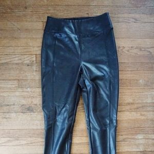 Vylette Faux Leather High Rise Pant Leggings